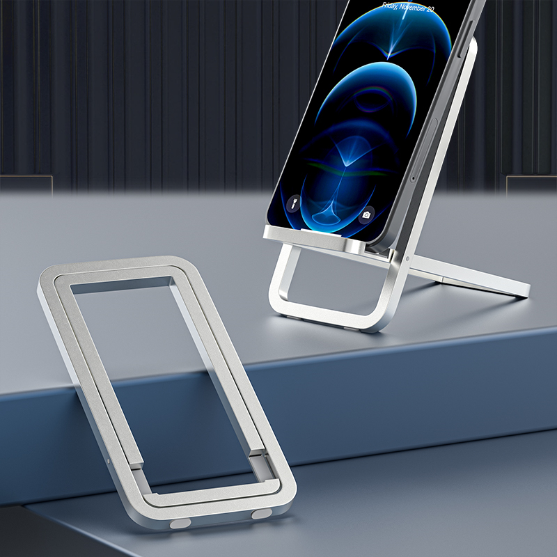 Desk Setup Apple - 携帯電話スタンド デスクトップ レイジー ホルダー ベッドサイド 折りたたみ式