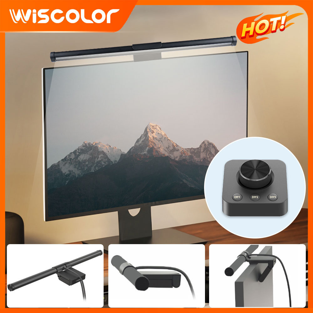 Setup Desk Monitor - RGB ライトバーモニターセットアップ装飾調光可能な LED ライトスマート Wifi リモコンランプモニターライトバーゲーマー