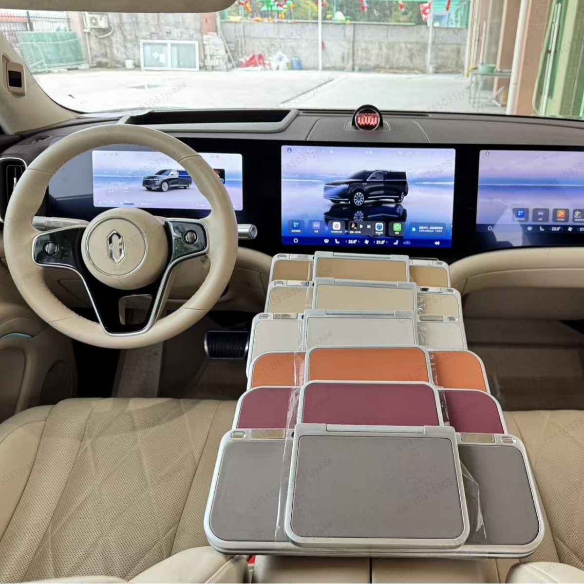 新型車用折りたたみ式トレイテーブル、後部座席運転者向けポータ - Desk Setup For Laptop のレビューと価格