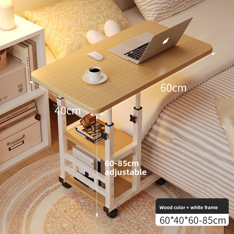 ベッドサイドの小さなテーブルボード、ラップトップホルダー、ベ - Desk Setup For Laptop のレビューと価格