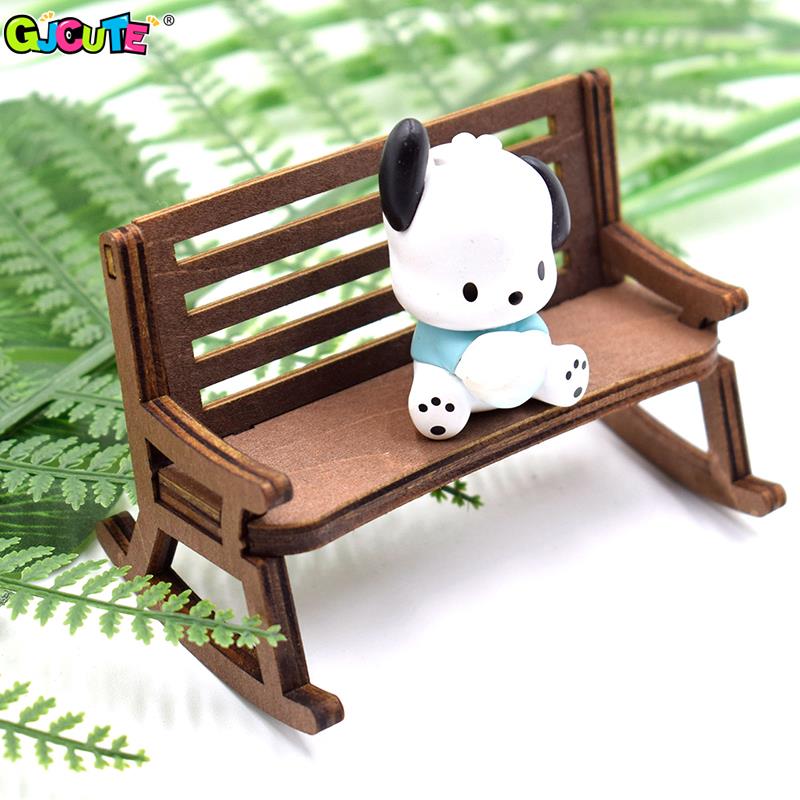 子供のためのドールハウスミニパークテーブルと椅子、ミニチュア - Desk Setup Kids のレビューと価格