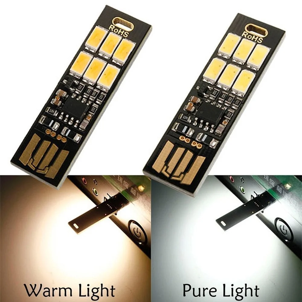 ミニ5730 USB LEDライト 5V タッチセンサー調光 - Desk Setup For Laptop のレビューと価格