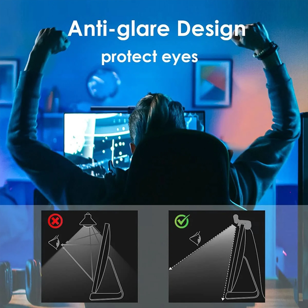2個セット RGBモニターライトバー LEDライト デスクラ - Setup Desk Monitor のレビューと価格