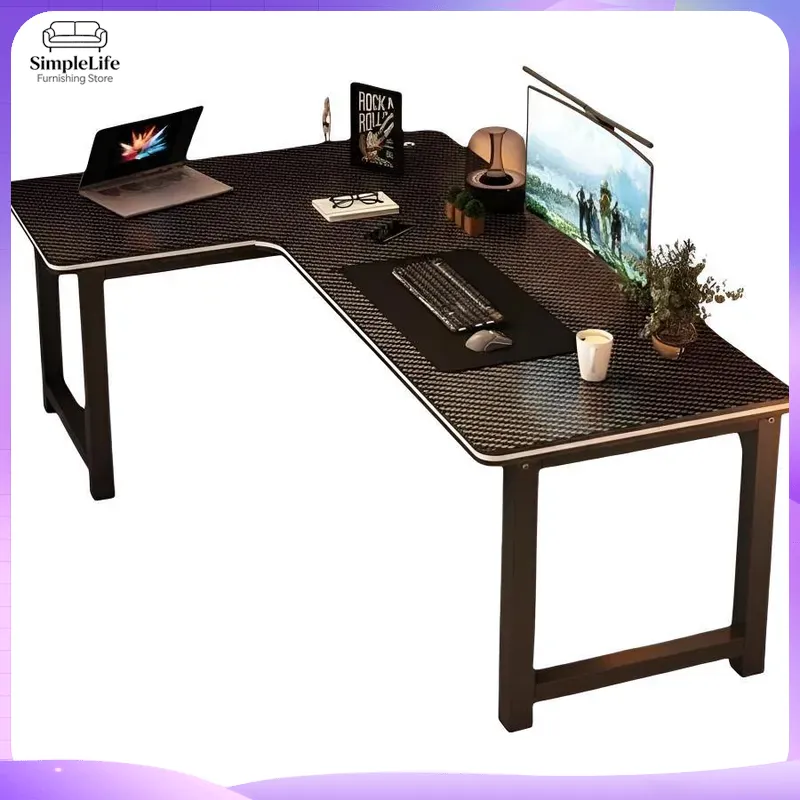 コーナーゲーミングデスク、収納棚付きパソコンデスク、PCセッ - Setup Desk Monitor のレビューと価格