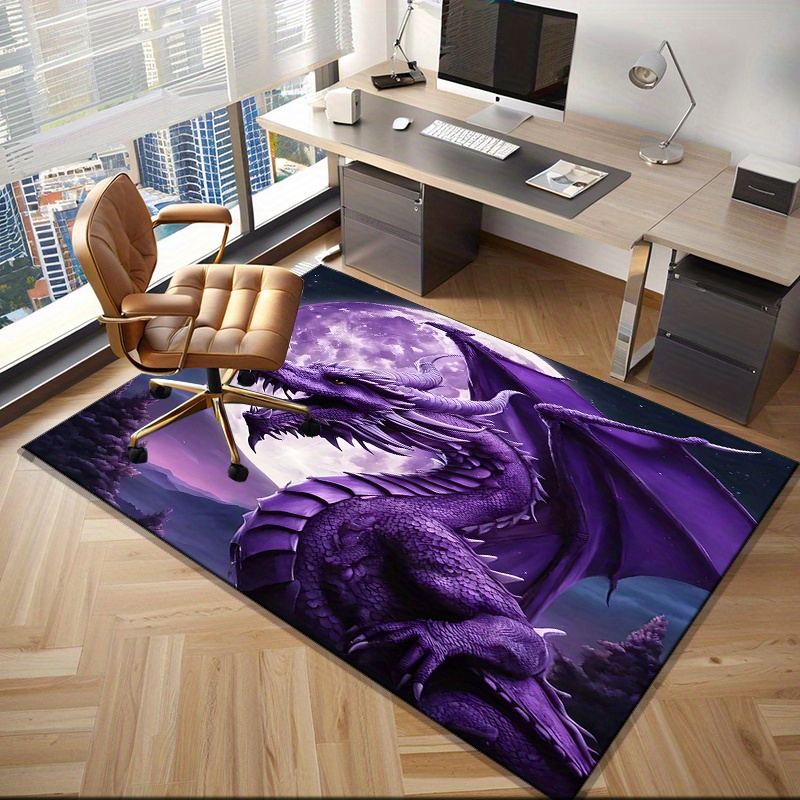 ゲームルームのセットアップ用のマジェスティックパープルドラゴ - Desk Setup Living Room のレビューと価格