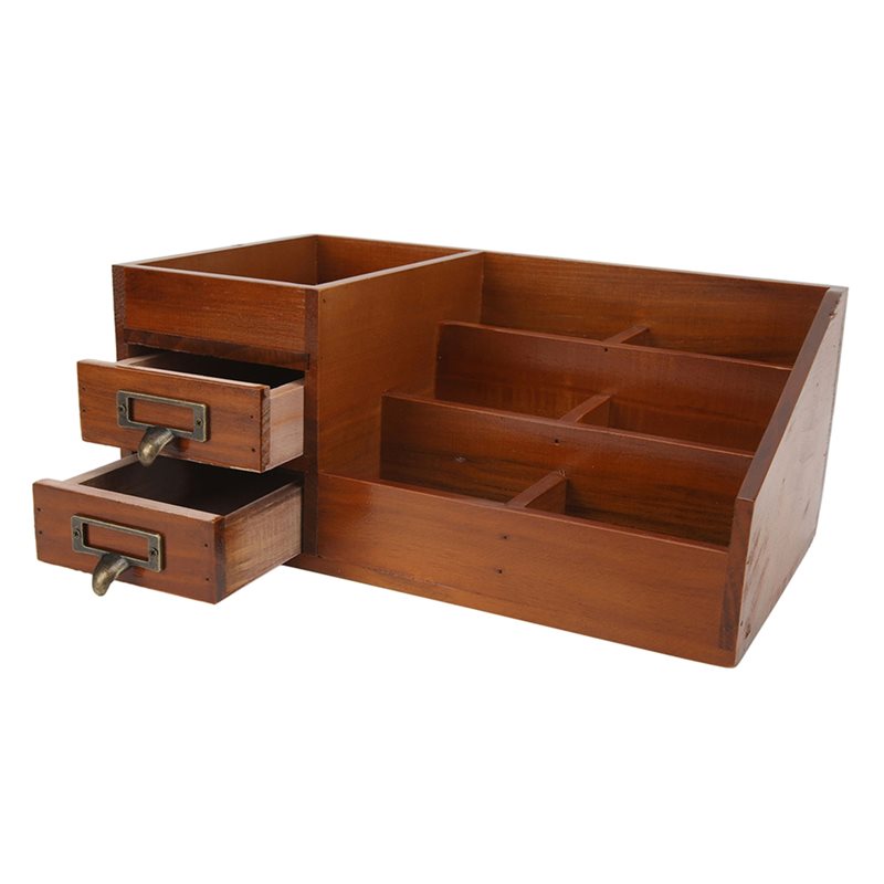 CHCH 木製収納キャビネット レトロデザイン 多層デスクト - Drawer Organizer Bamboo のレビューと価格