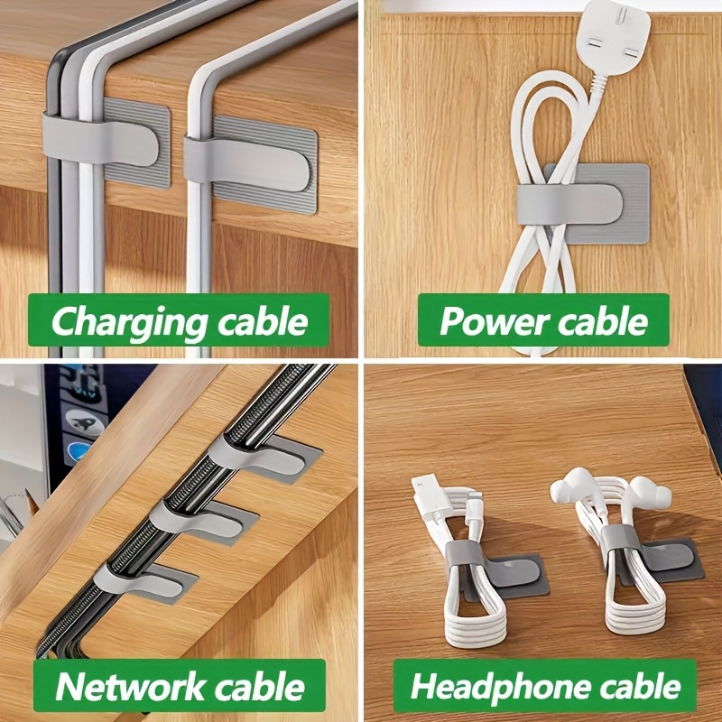 ケーブルタイ 再利用可能なストラップ ベルクロ フックとルー - Desk Setup Needs のレビューと価格