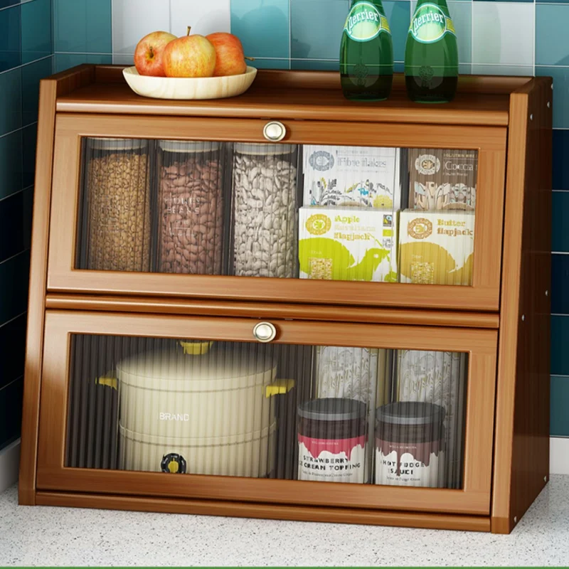 竹製キッチン収納キャビネット,アクリルドア食器棚,引き出し付 - Drawer Organizer Bamboo のレビューと価格