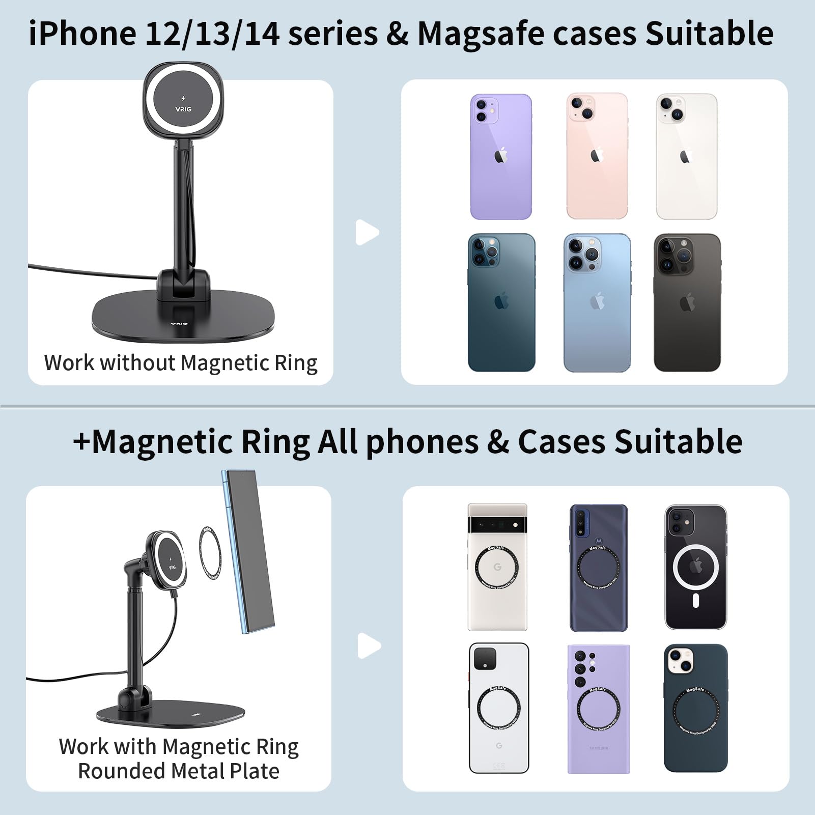 UURig VRig デスク ワイヤレス充電 マグネット式ス - Desk Setup Apple のレビューと価格