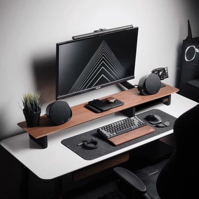 Z1モニター高さ調整ラック オフィス高級デスクセットアップ  - Desk Setup Living Room のレビューと価格