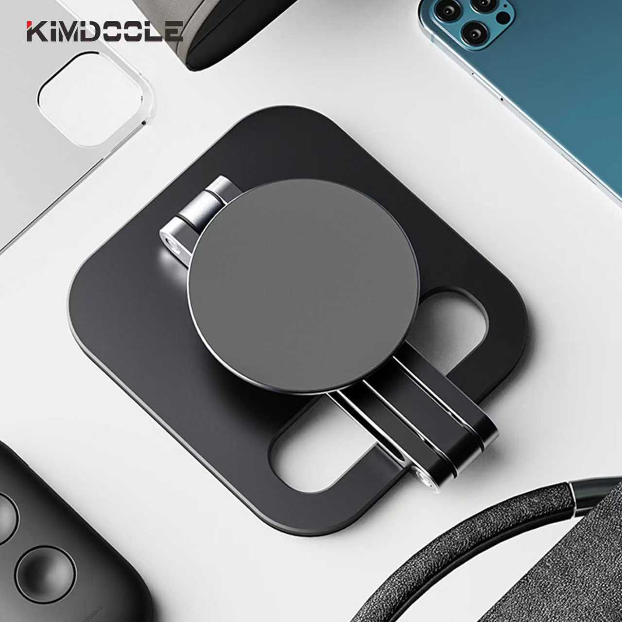 Kimdoole 金属磁気タブレットホルダー テーブルデスク - Desk Setup Apple のレビューと価格
